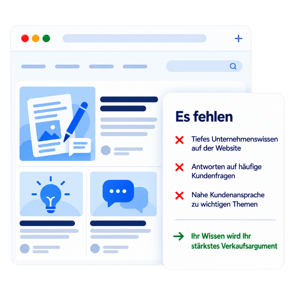 Fachwissen fuer Unternehmensblog Banner