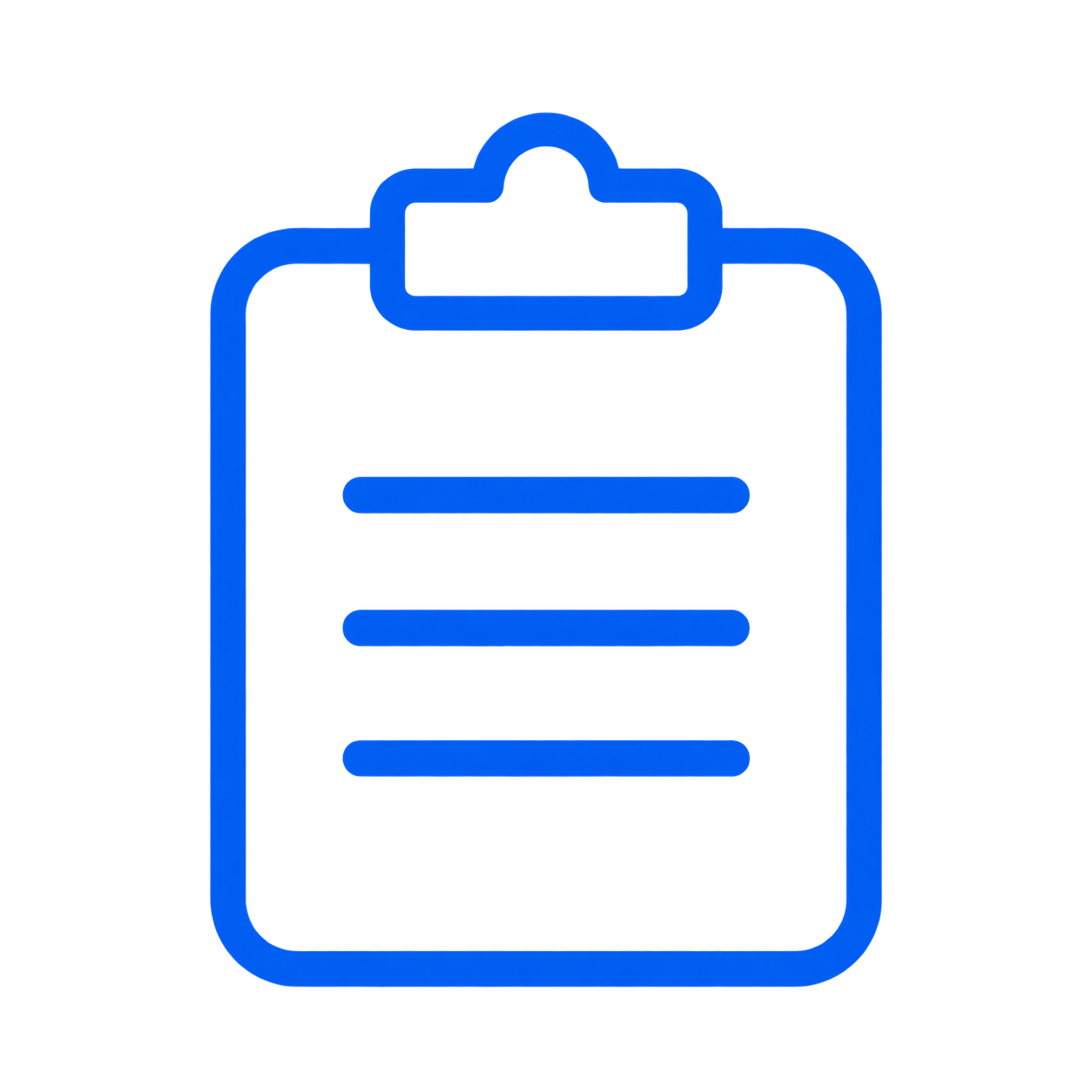 Klemmbrett Icon