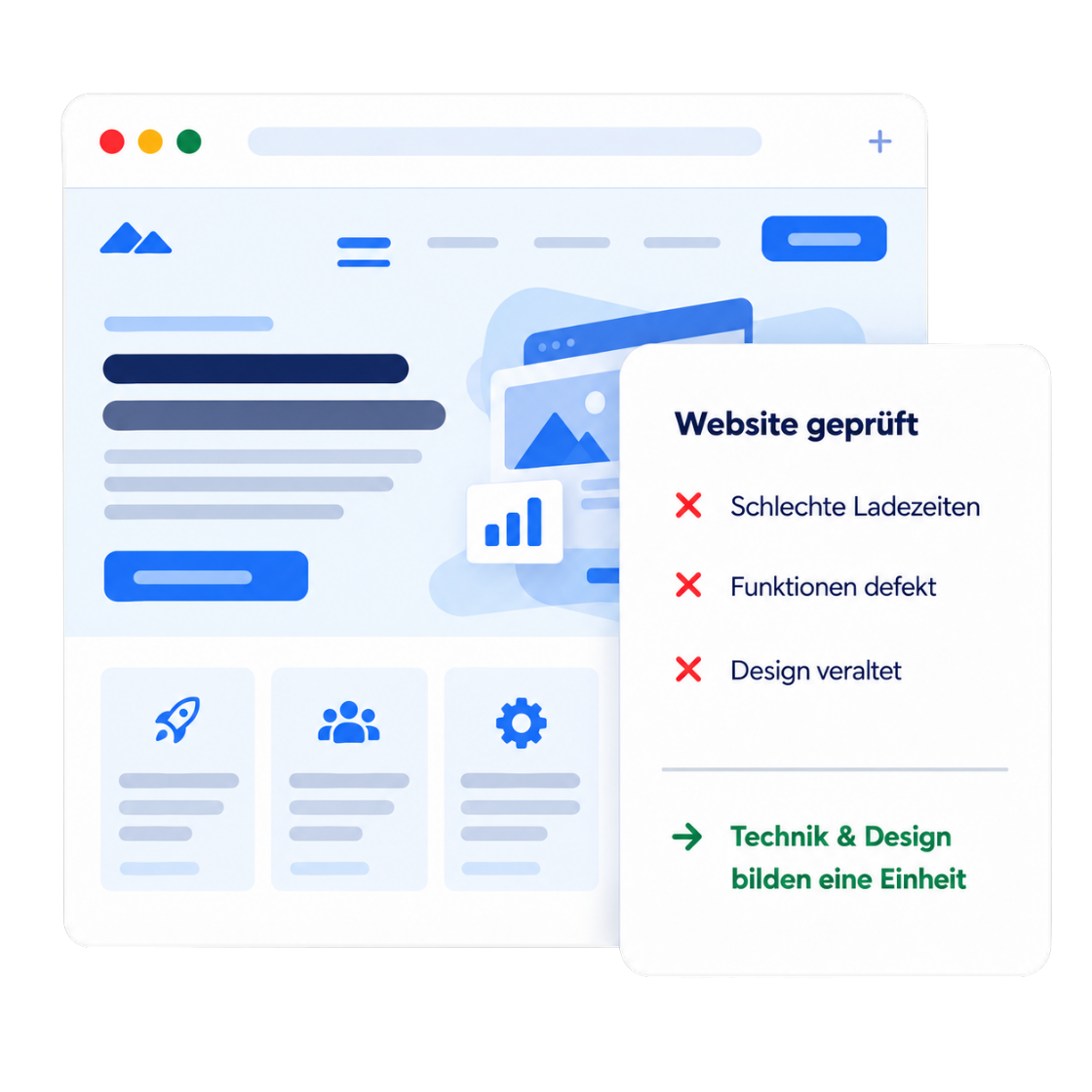 Website optimieren Banner